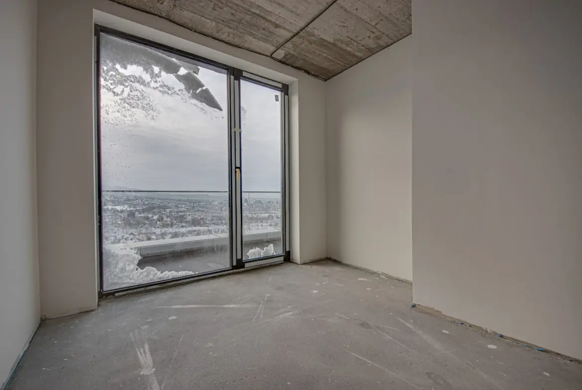 Luxury penthouse in a multifunctional building