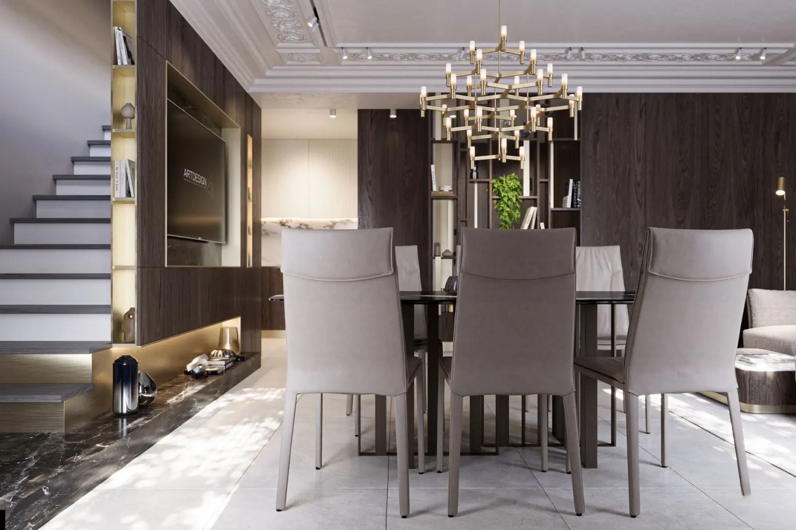 Luxury maisonette in a new complex in Krastova Vada