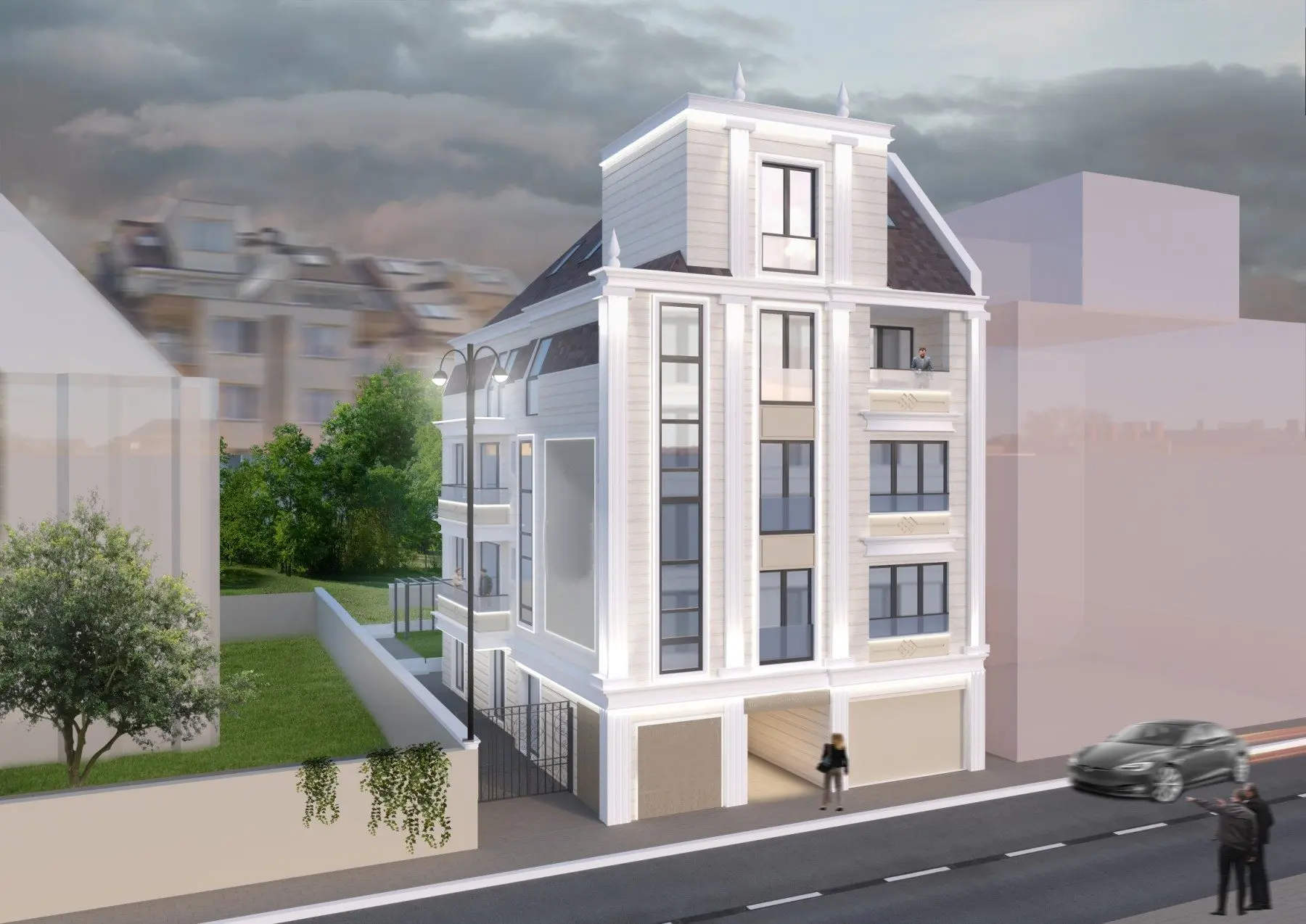 A wonderful apartment in a small boutique building in the central part of Sofia