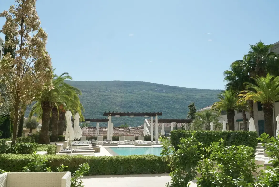 Luxury furnished 1bdr Apartment, with direct access to a swimming pool
