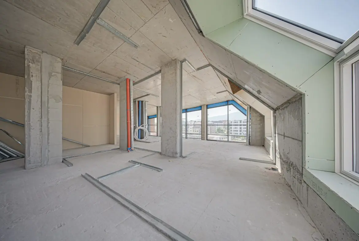 A detached penthouse with a homely feel