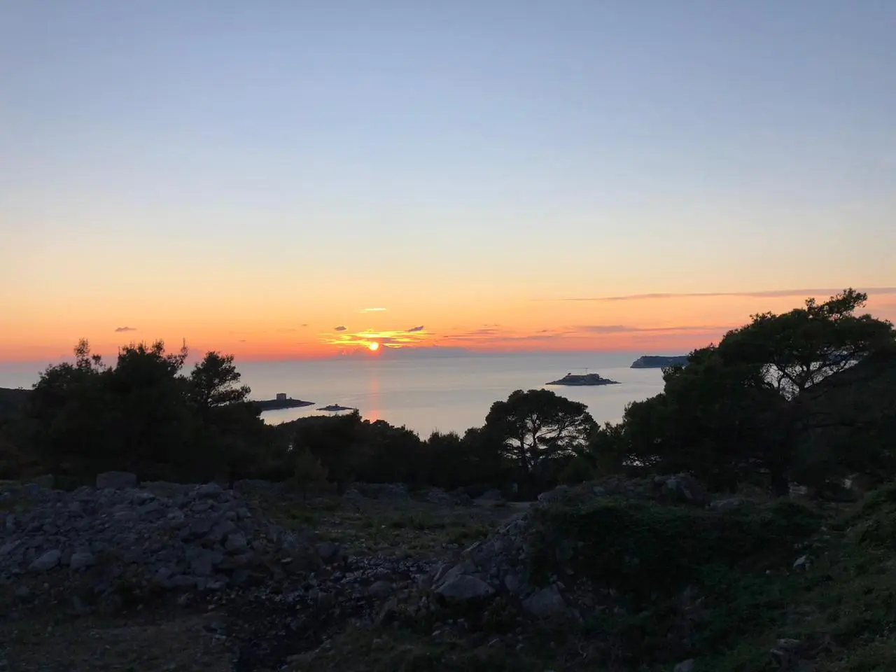 Urbanized land with a sea view for sale