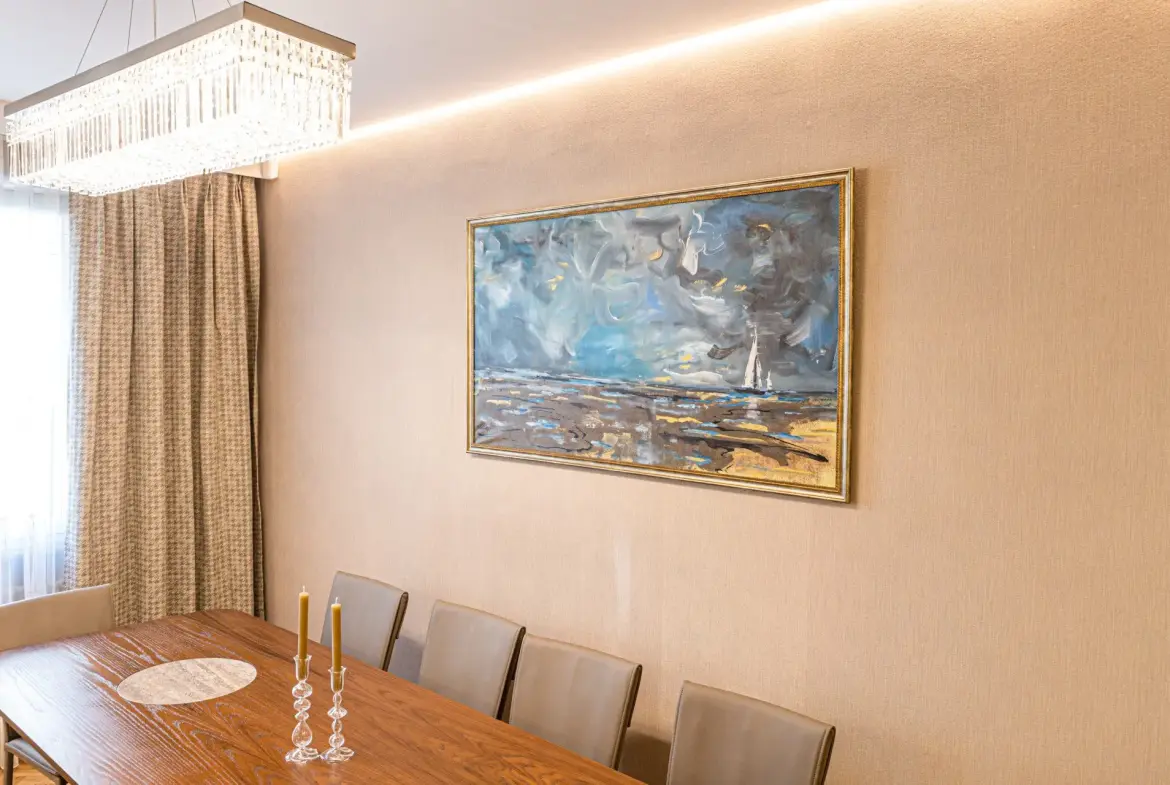 Designer three-bedroom apartment on Sofia’s prestigious Saborna street
