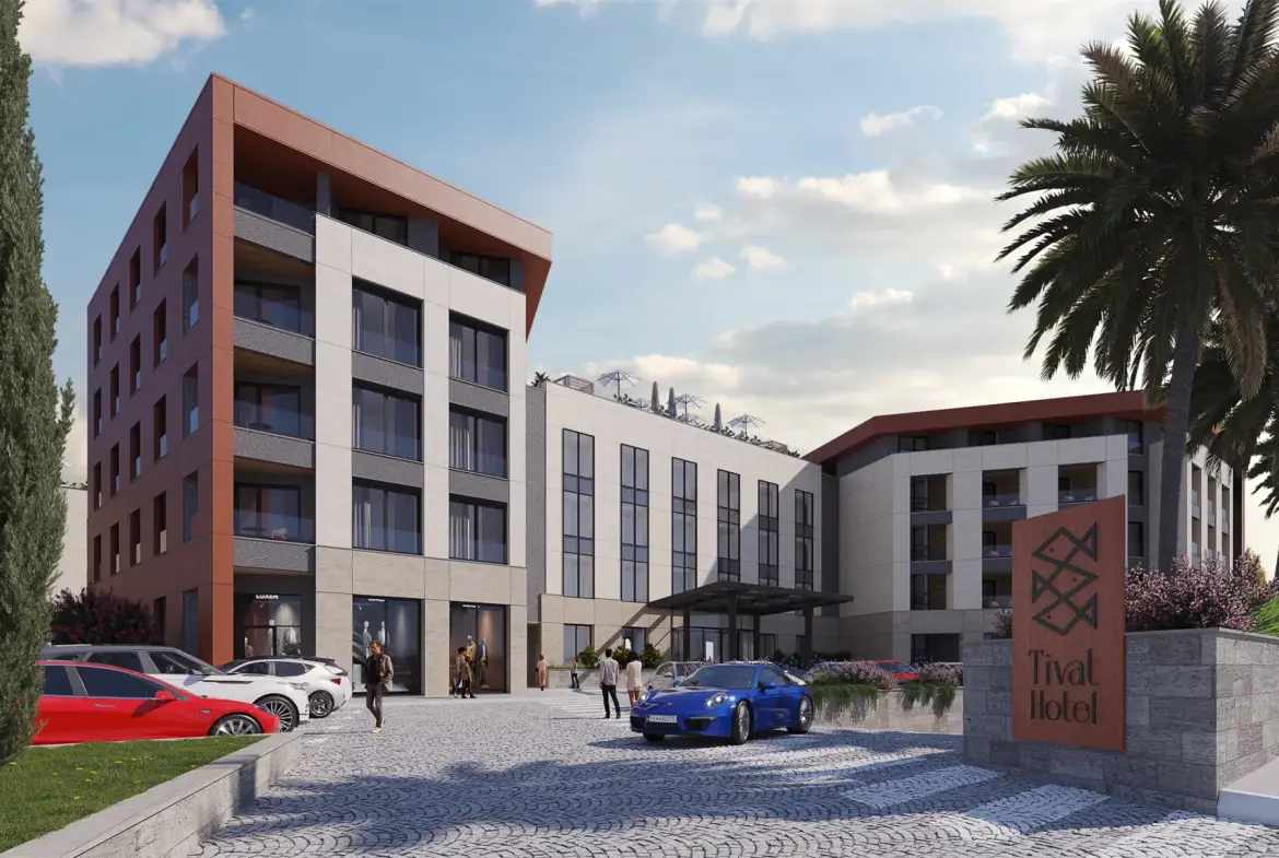 Two-bedroom apartment available for sale in the new Luxury 5* Hotel Tivat & Residences