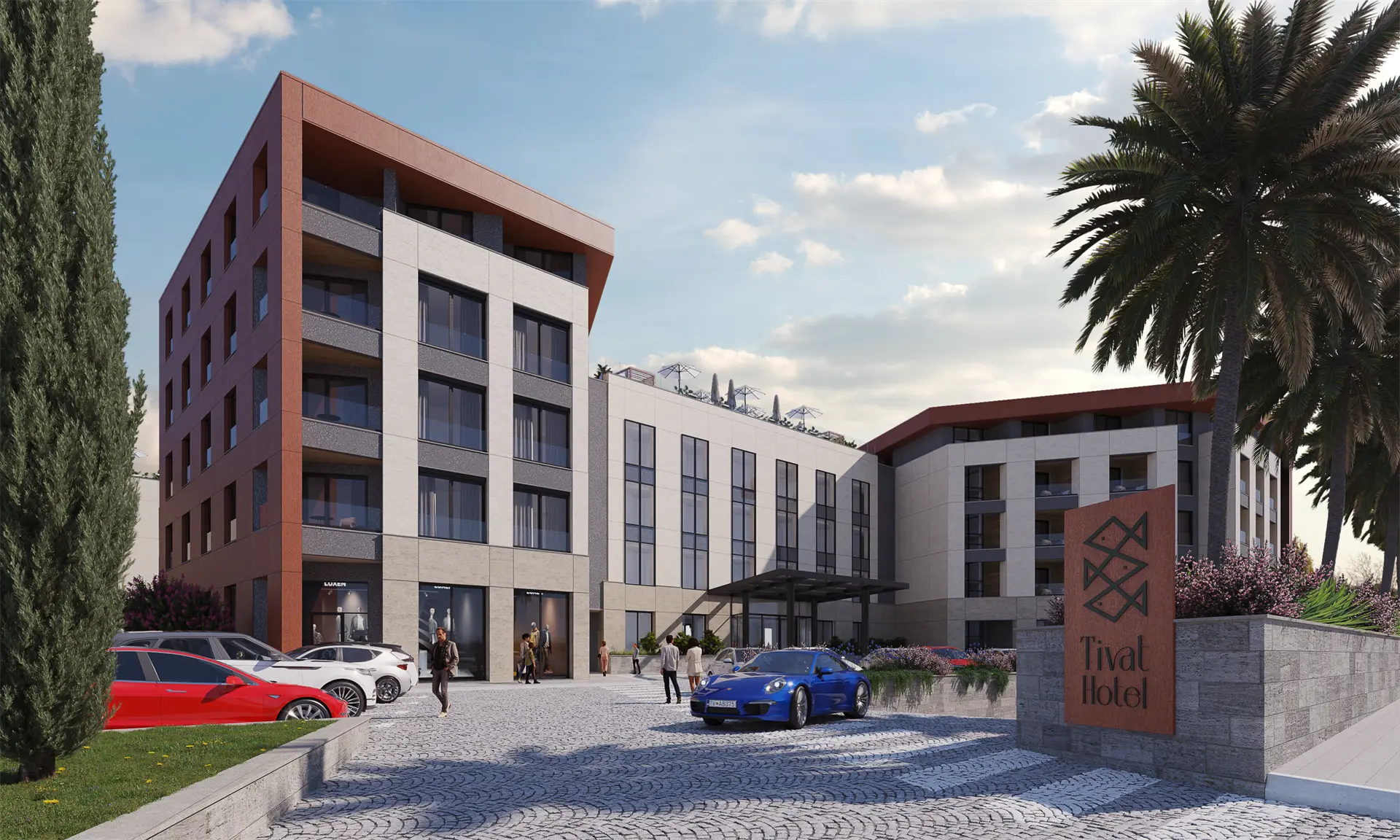 Two-bedroom apartment available for sale in the new Luxury 5* Hotel Tivat & Residences