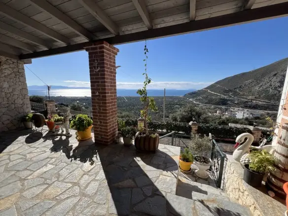 Villa For Sale In Borsh Village In Albania Riviera