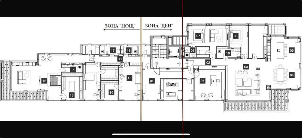 ecfa939f6b307f0bd29c850939428aa7 Impressive multi-room apartment on an entire floor in a luxury building next to Paradise Mall