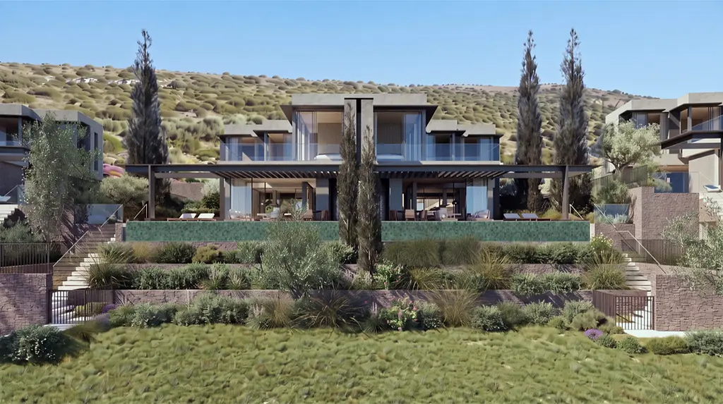 Three-Bedroom Twin Villa with Pool and Boka Bay Views at The Peaks, Luštica Bay
