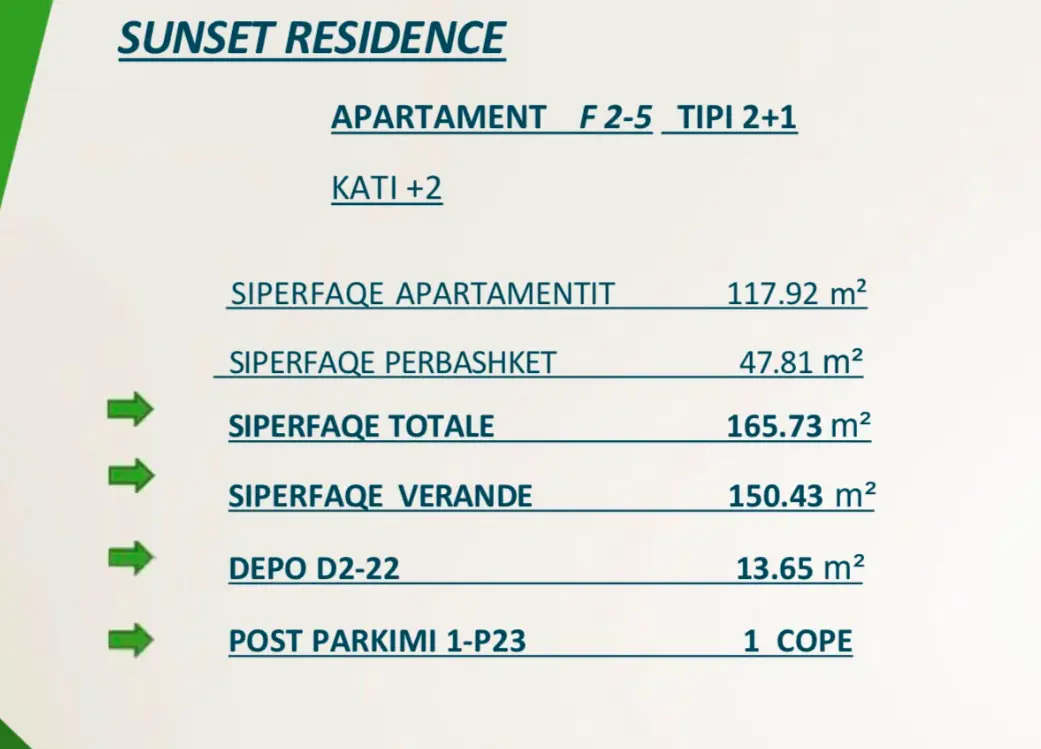 Luxury 2+1 Apartment with Terrace, Storage & Parking for Sale | Green Coast 2, Palasë