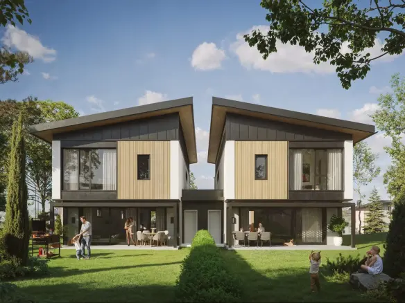 Single-family house in a new luxury gated residential complex