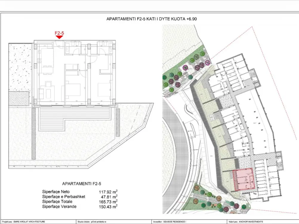 Luxury 2+1 Apartment with Terrace, Storage & Parking for Sale | Green Coast 2, Palasë