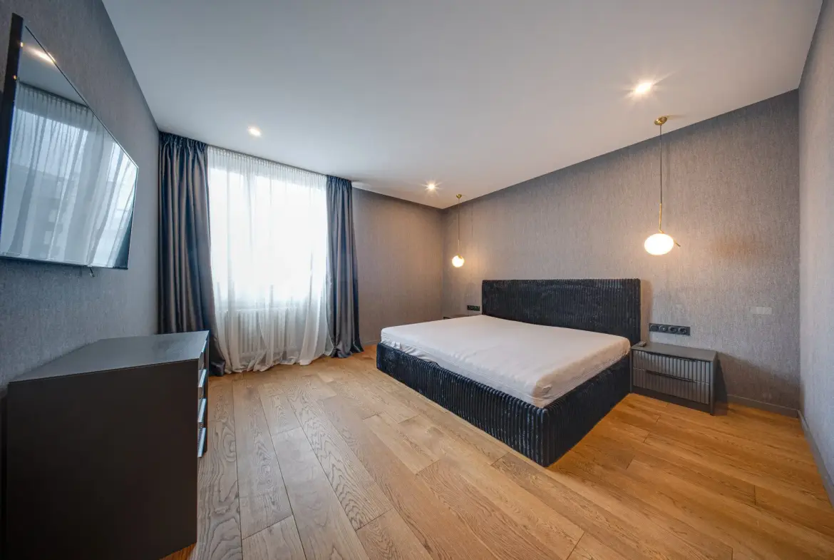 Designer two-bedroom apartment in the prestigious A3 building on Bulgaria Blvd. for sale
