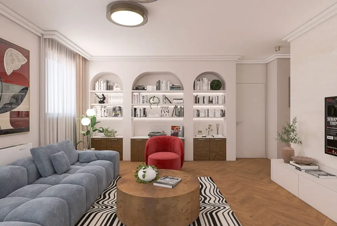 New detached house with modern architecture and high-class execution