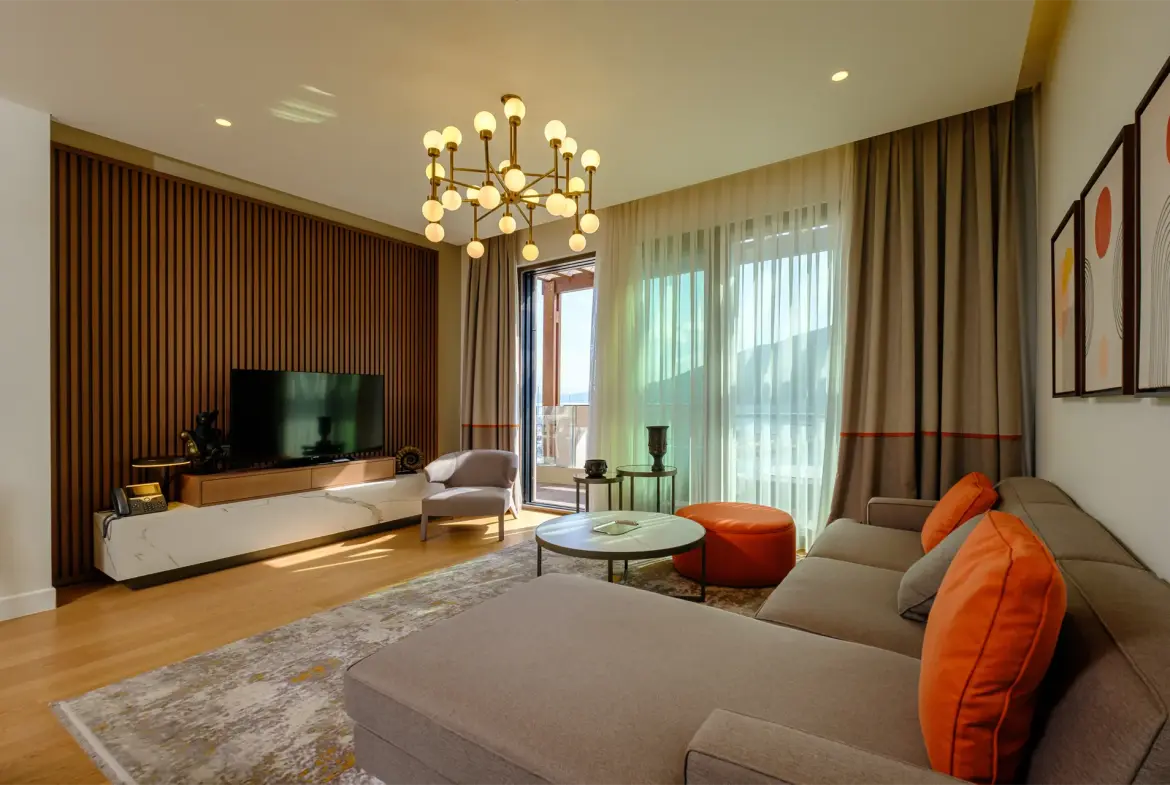 Modern two-bedrooms apartment at Marina residence, Portonovi