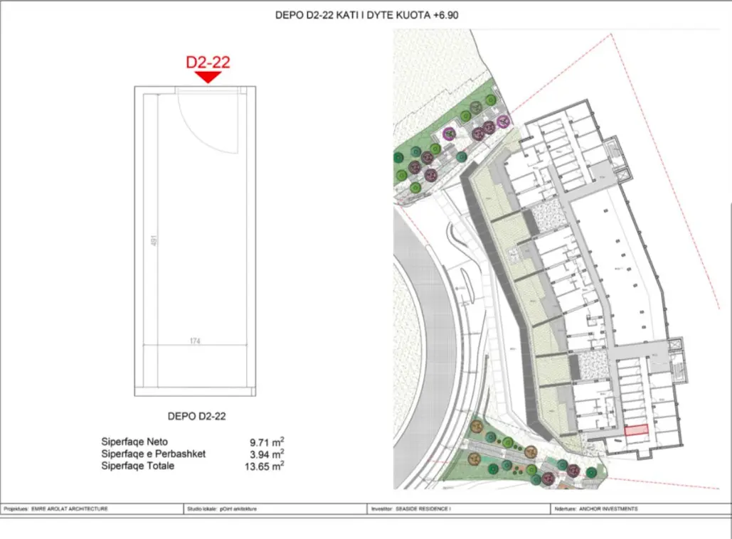 Luxury 2+1 Apartment with Terrace, Storage & Parking for Sale | Green Coast 2, Palasë
