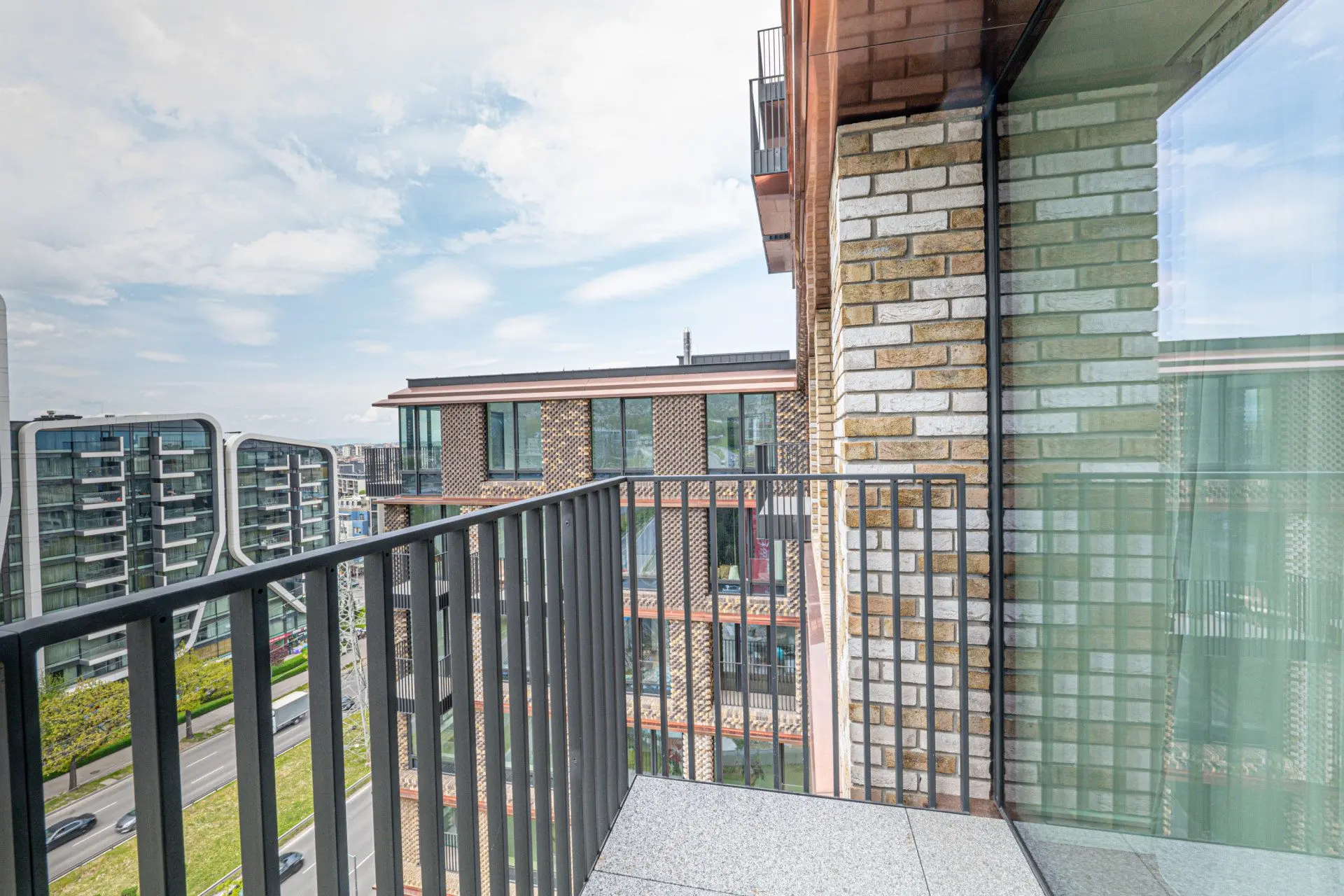 Elegantly furnished two bedroom apartment in a modern architectural building for sale