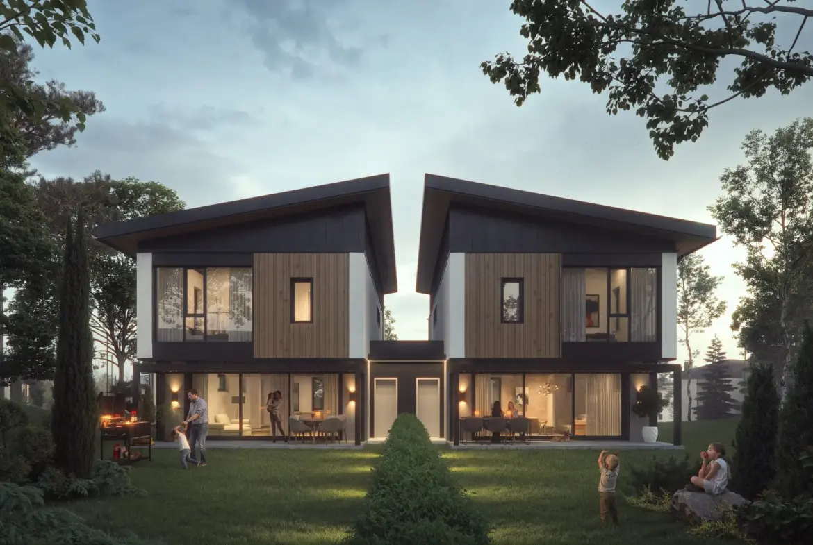 Single-family house in a new luxury gated residential complex