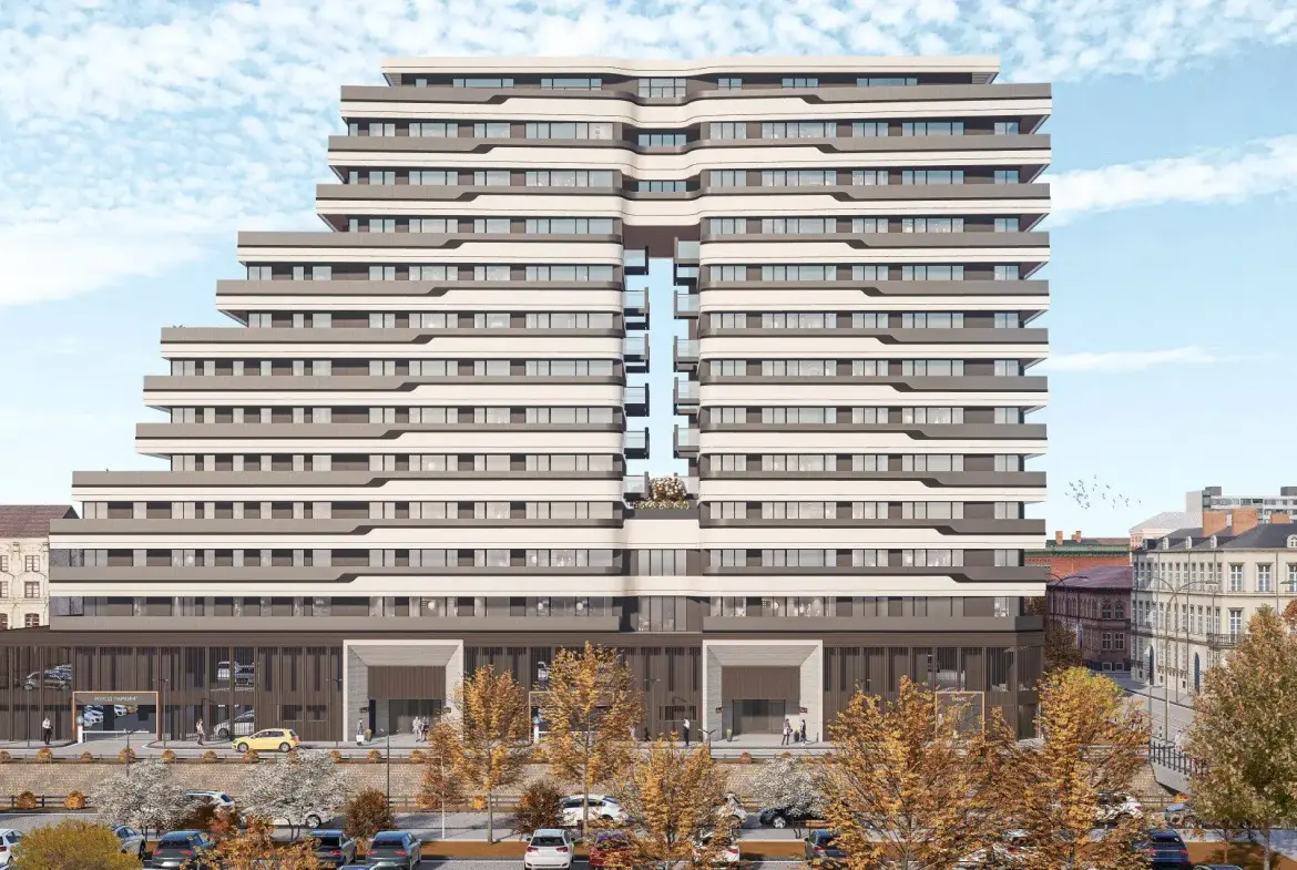 Three-bedroom apartment in a new luxury building located on the emblematic Pirotska Street