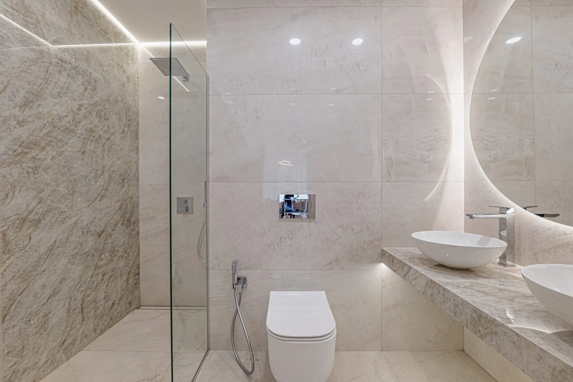 Elegantly furnished two bedroom apartment in a modern architectural building for sale