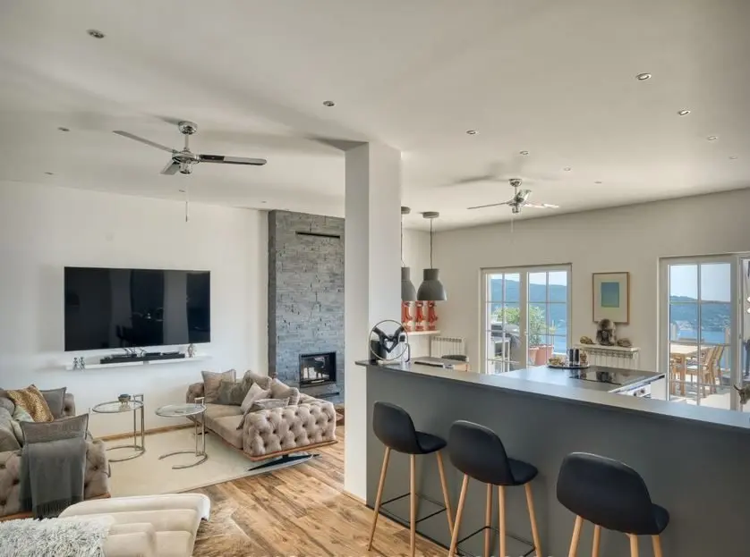 Villa Podi with panoramic sea view