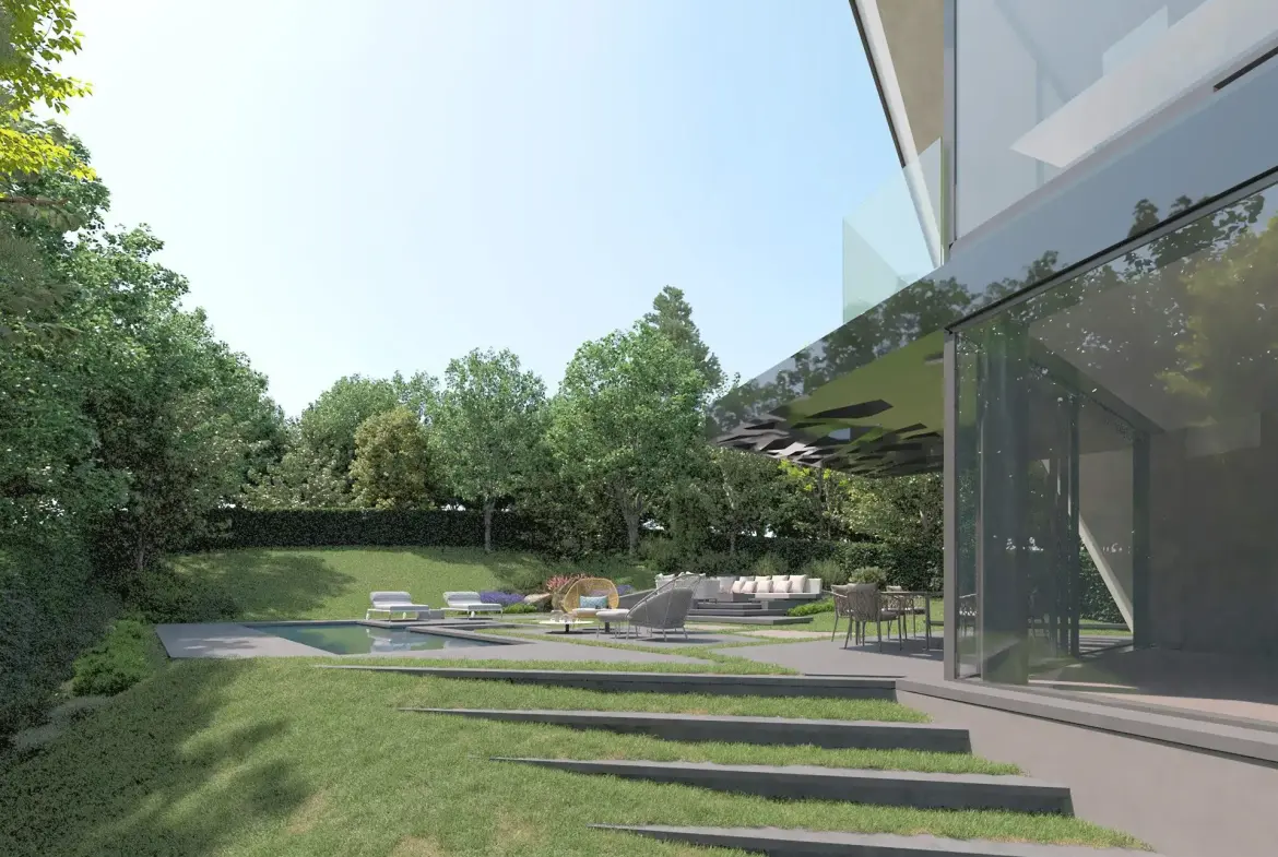 Exclusive single-family house with a swimming pool at the foot of Vitosha Mountain