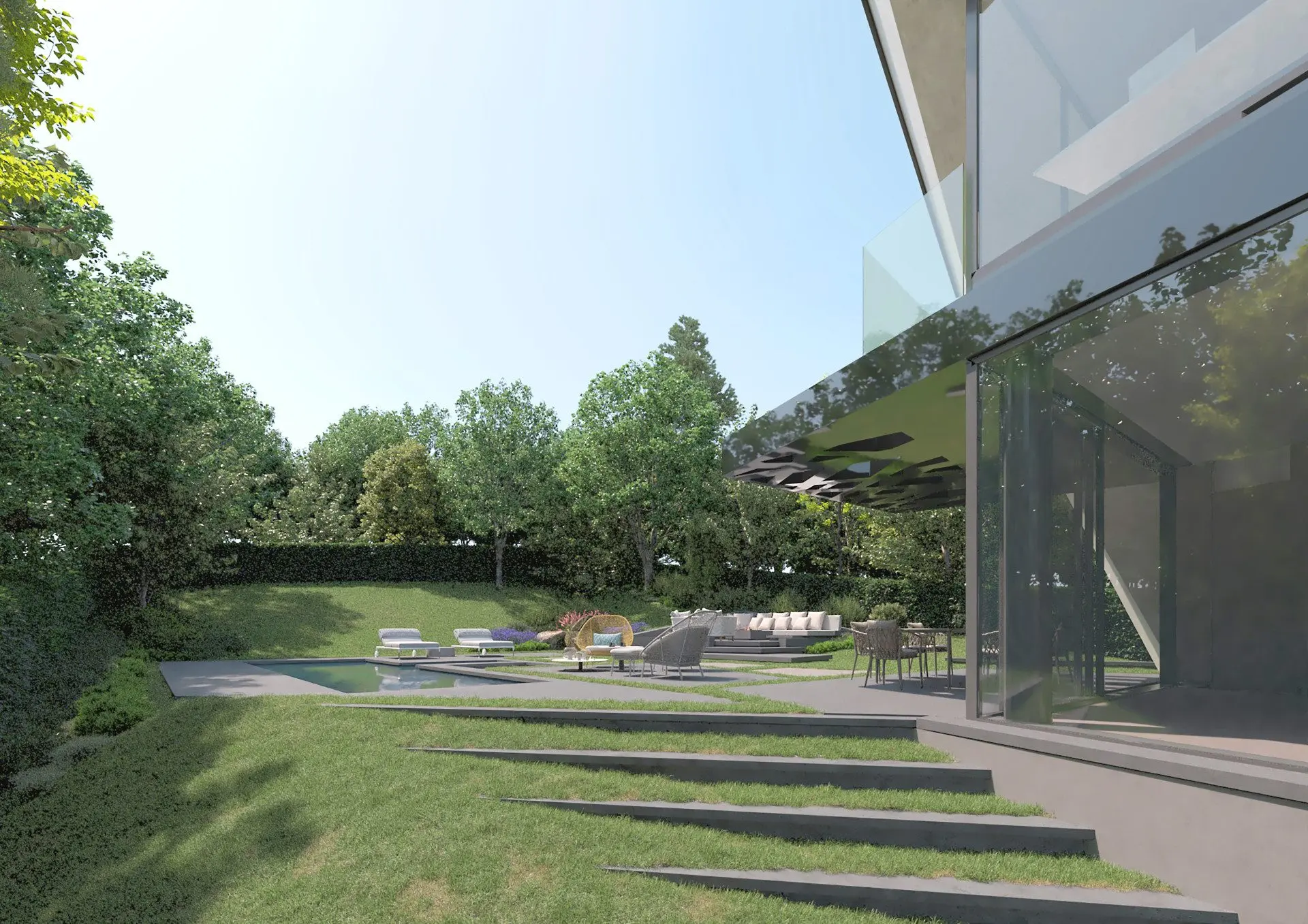 Exclusive single-family house with a swimming pool at the foot of Vitosha Mountain