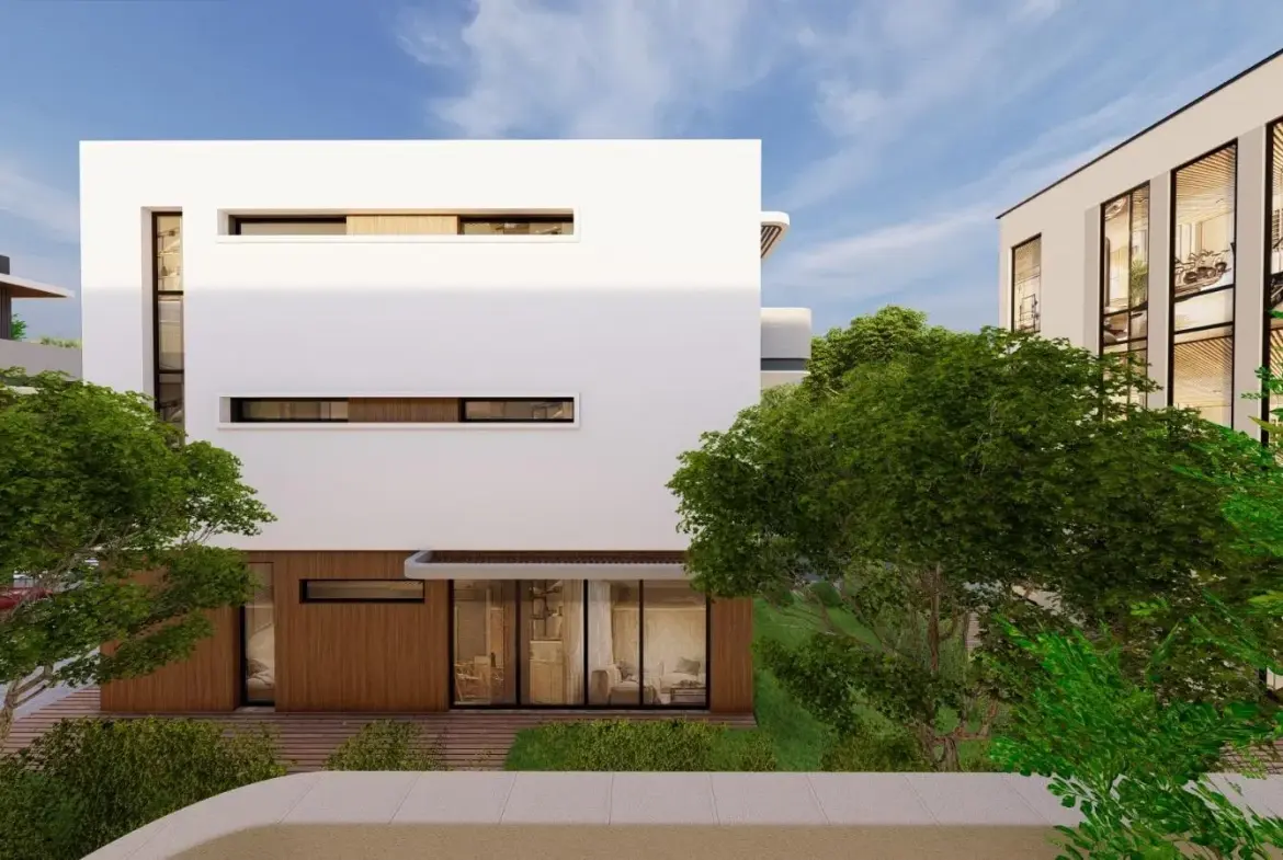 4-Bedroom Townhouse for Sale in La Dimora Residence | C-2 Middle Single Row with Garden & Community Views