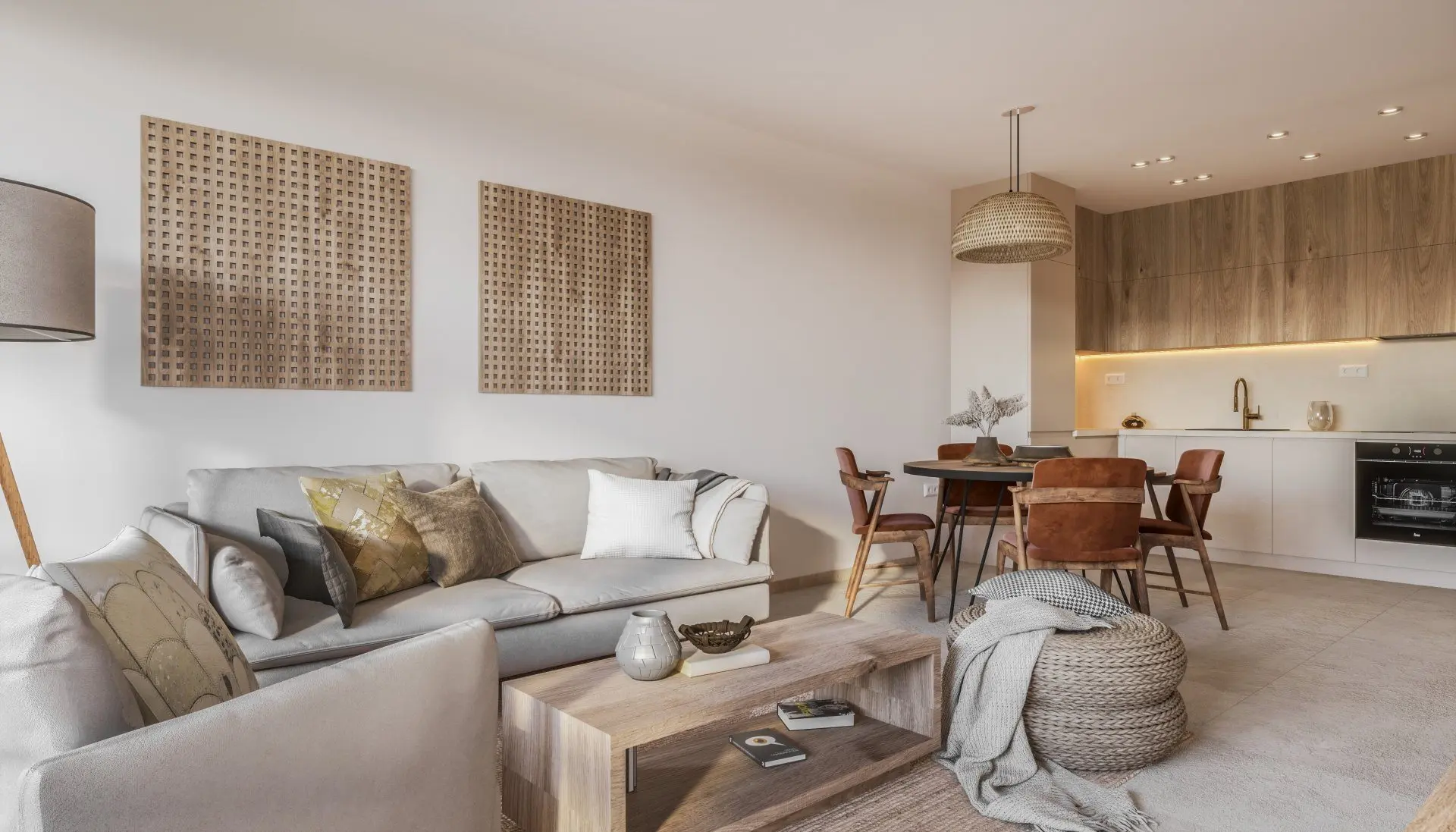 Townhouse in a five-star complex on the seashore