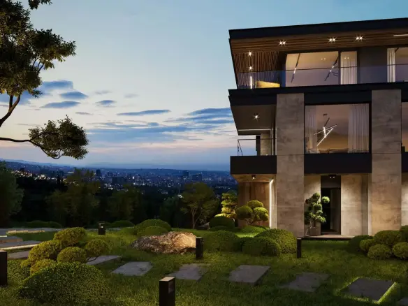 Two-level apartment with three bedrooms in a prestigious premium complex in Dragalevtsi