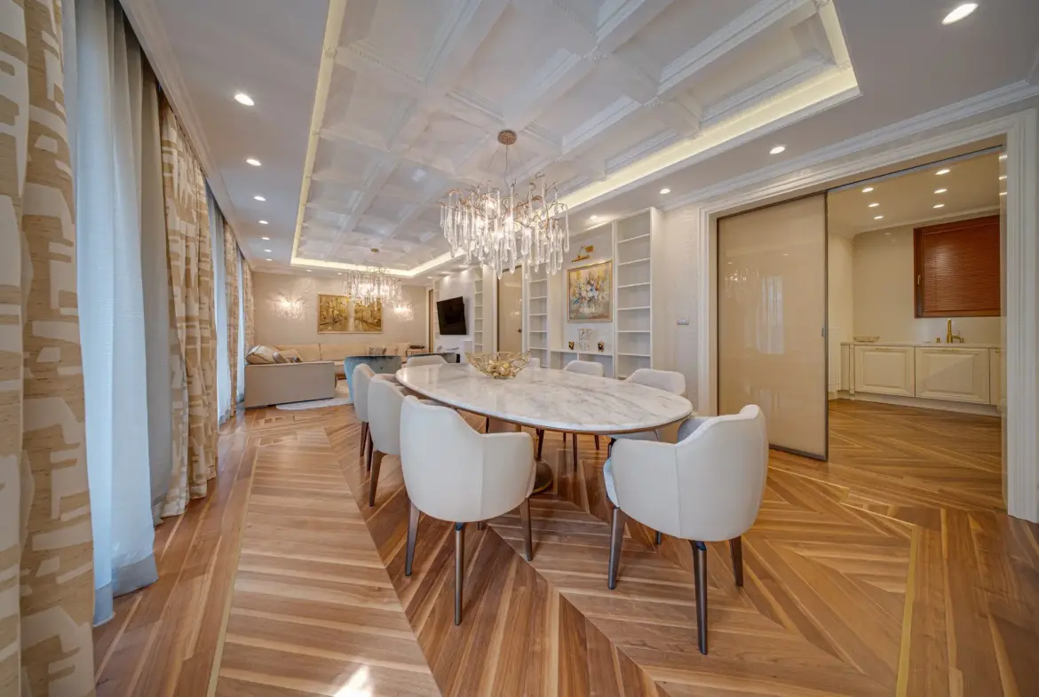 Impressive apartment with a top location in one of the most preferred neighborhoods of the capital, Iztok