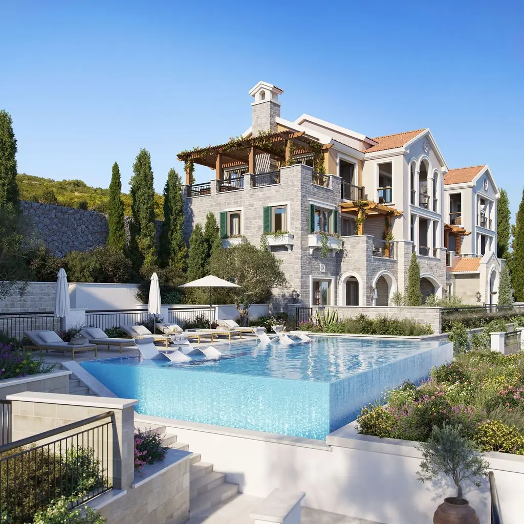 Three-bedroom apartment at Horizon Residences in Luštica Bay