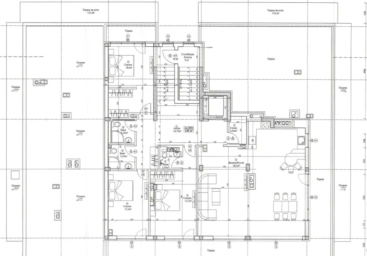Penthouse in a new residential building with Act 16 in Mladost 4 for sale