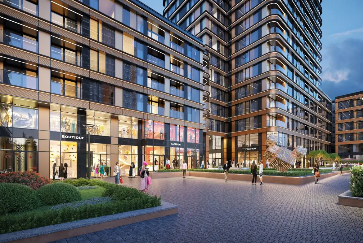 Three-bedroom apartment in a new generation complex for sale