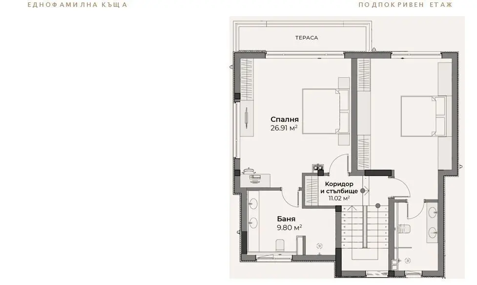 Luxurious detached house in a gated complex at the foot of Vitosha Mountain