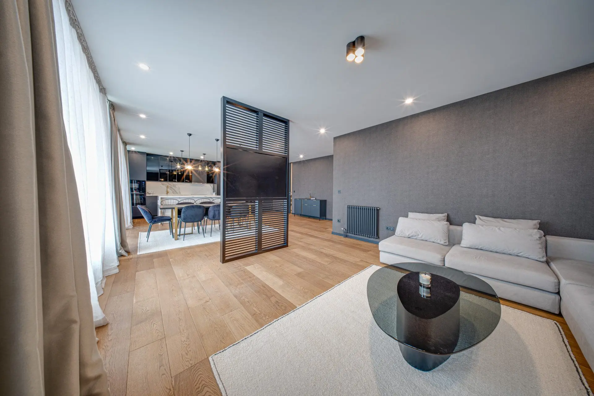 Designer two-bedroom apartment in the prestigious A3 building on Bulgaria Blvd. for sale