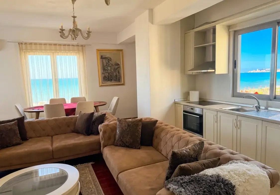 Beachfront Two-Bedroom Apartment for Sale in Durrës