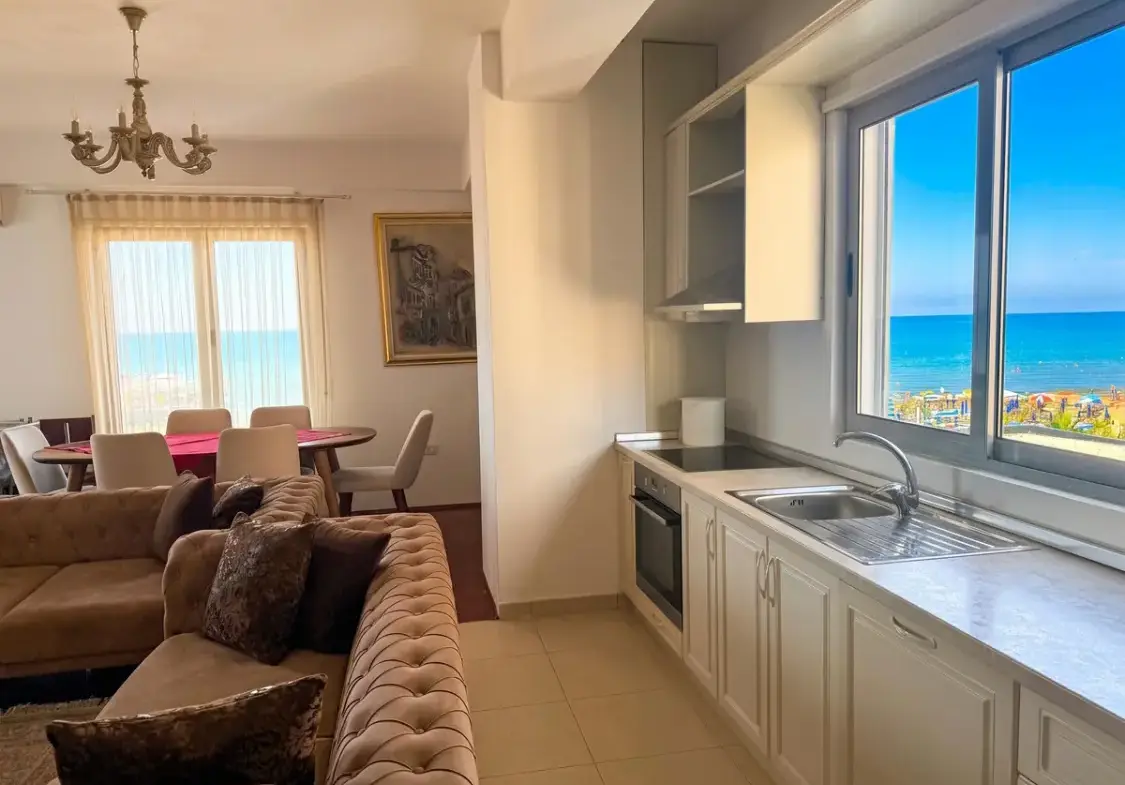 Beachfront Two-Bedroom Apartment for Sale in Durrës