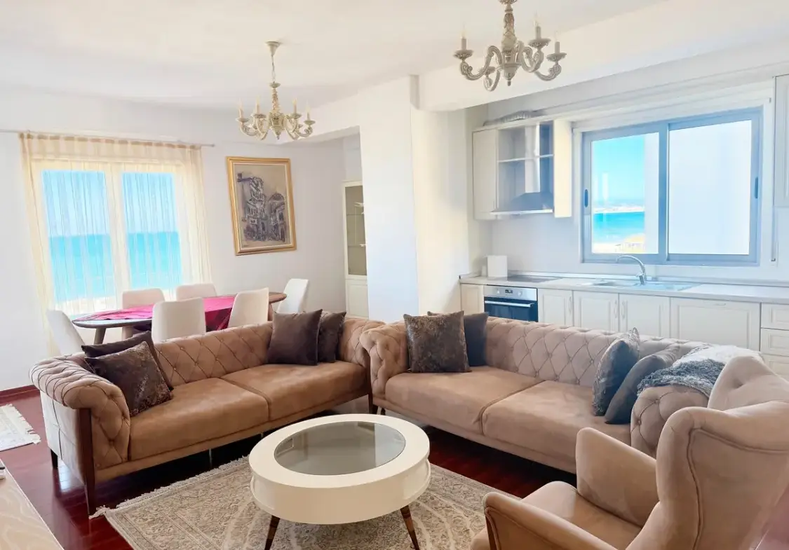 Beachfront Two-Bedroom Apartment for Sale in Durrës