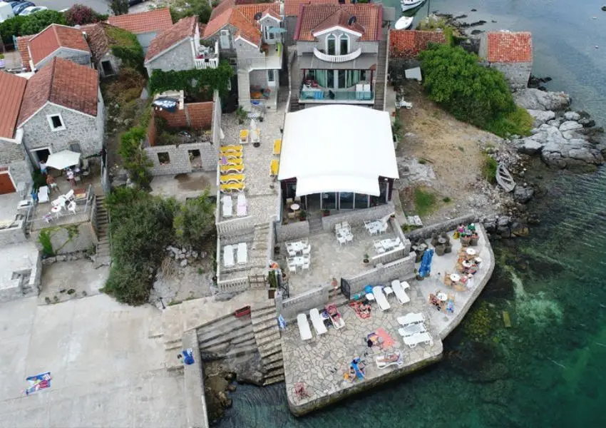 Luxury villa on the sea front, Lustica