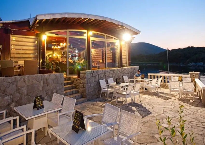 Luxury villa on the sea front, Lustica