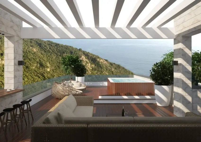 Exquisite complex of villas in Krimovica, Budva Riviera