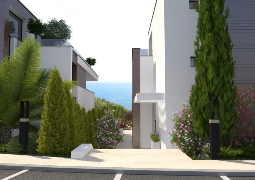 Exquisite complex of villas in Krimovica, Budva Riviera
