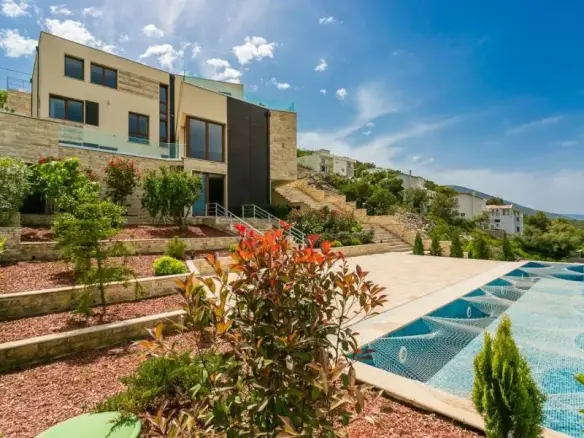 Premium Villa on the sea front, Lustica Peninsular