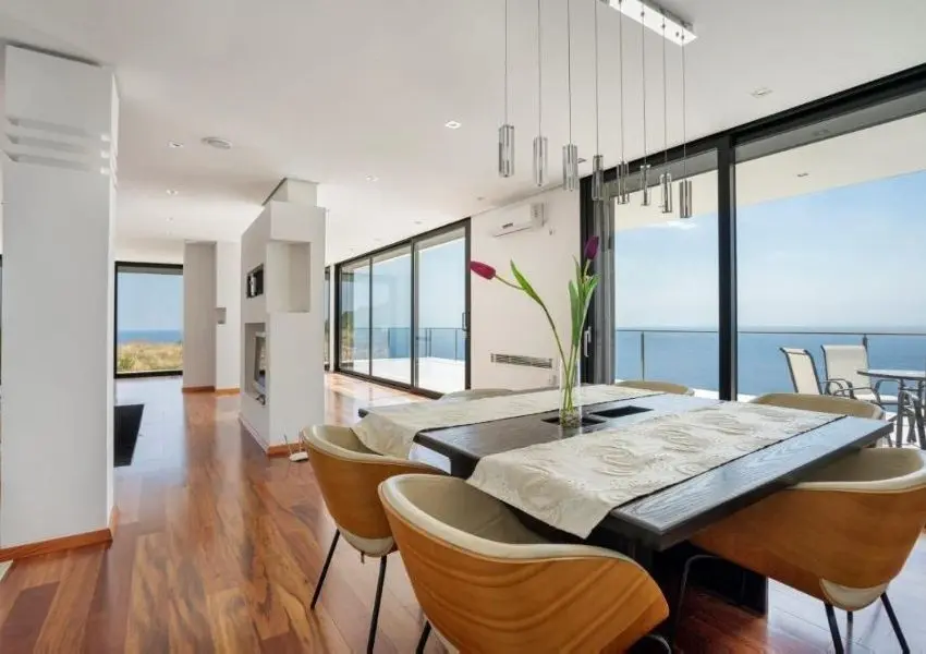 Contemporary villa with excellent sea views, Krimovica, Budva Riviera
