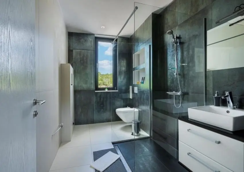 Contemporary villa with excellent sea views, Krimovica, Budva Riviera
