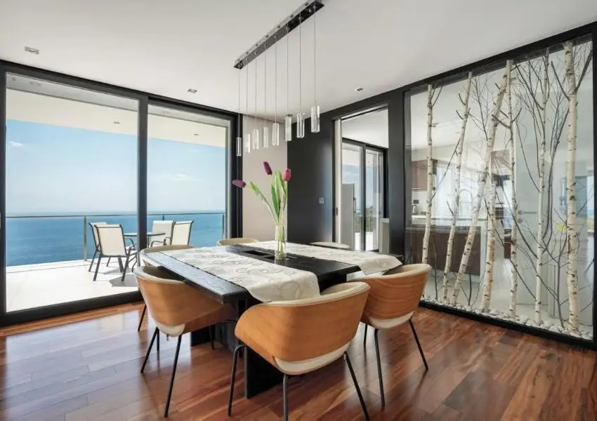 Contemporary villa with excellent sea views, Krimovica, Budva Riviera