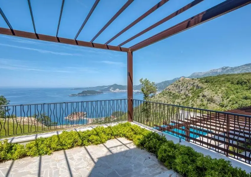 Exclusive residential complex above Sveti Stefan