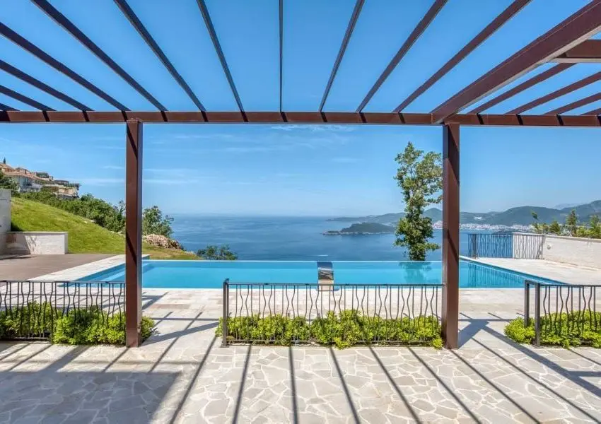 Exclusive residential complex above Sveti Stefan
