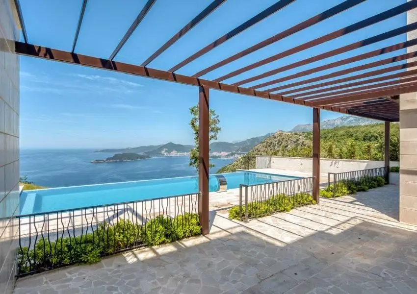 Exclusive residential complex above Sveti Stefan