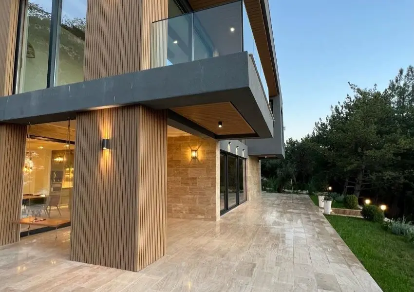 Spectacular three-bedroom family villa with a panoramic sea view, Tivat